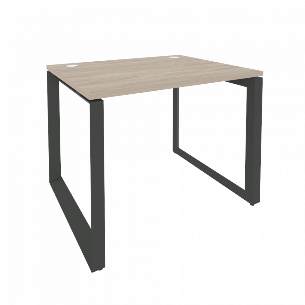 Onix Стол рабочий на О-образном м/к O.MO-SP-1.8 Дуб Аттик/Металл Антрацит 980*800*750