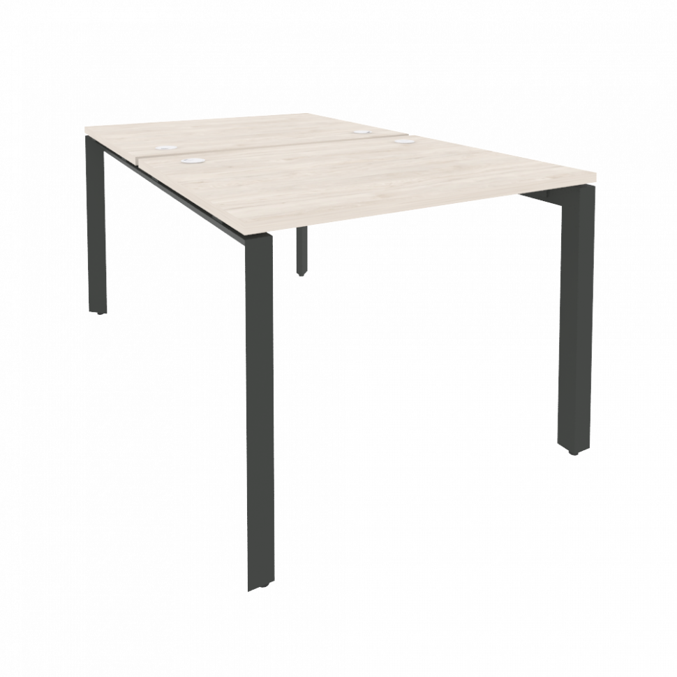 Onix Рабочая станция на П-образном м/к O.MP-D.RS-2.1.8 Денвер Светлый/Металл Антрацит 980*1635*750