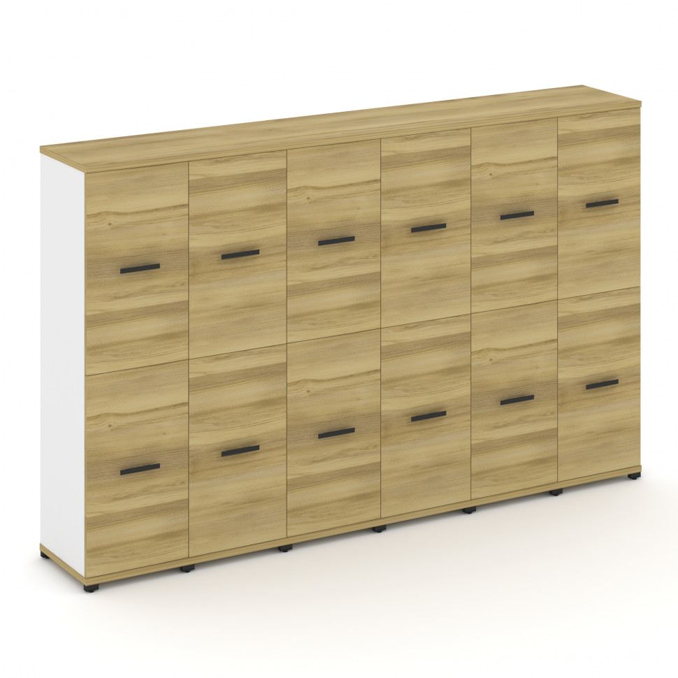 Concept Шкаф 6 узких секций, 4 ниши CN.STU-462 B Дуб Винченцо/Белый Бриллиант/Металл Черный 2500*420 Concept Шкаф 6 узких секций, 4 ниши CN.STU-462 B Дуб Винченцо/Белый Бриллиант/Металл Черный 2500*420