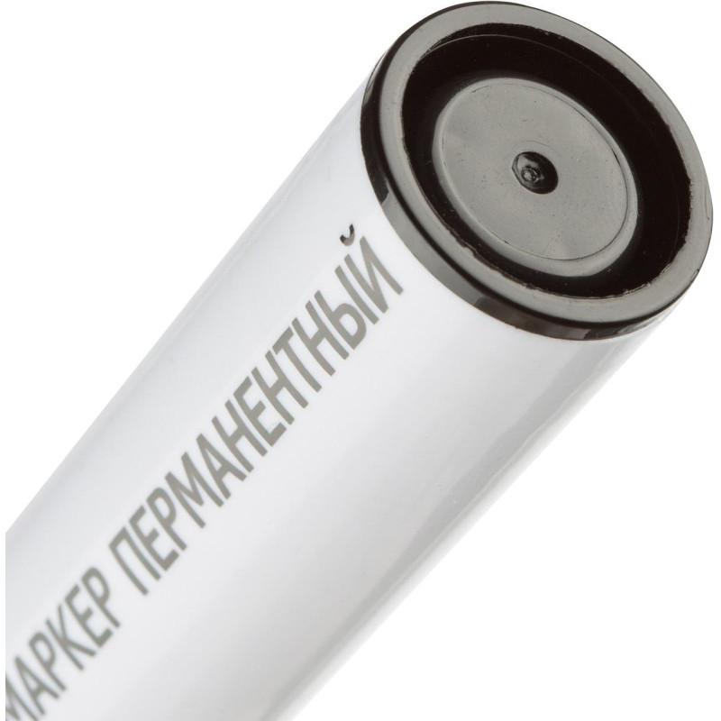 Маркер перманентный ATTACHE чёрный 3-10мм