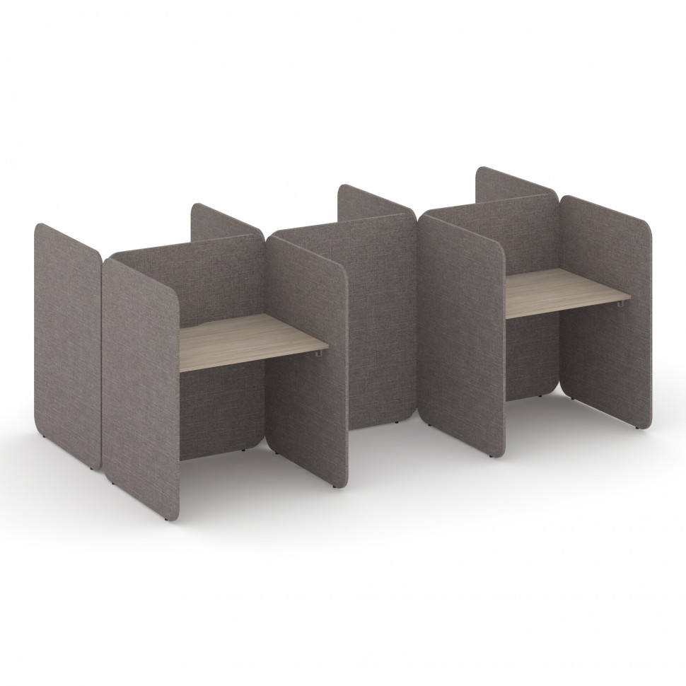 Call center Комплект №18 KC.K-018 Дуб Аттик/Romeo 05 3012*1800*1200 Call center Комплект №18 KC.K-018 Дуб Аттик/Romeo 05 3012*1800*1200