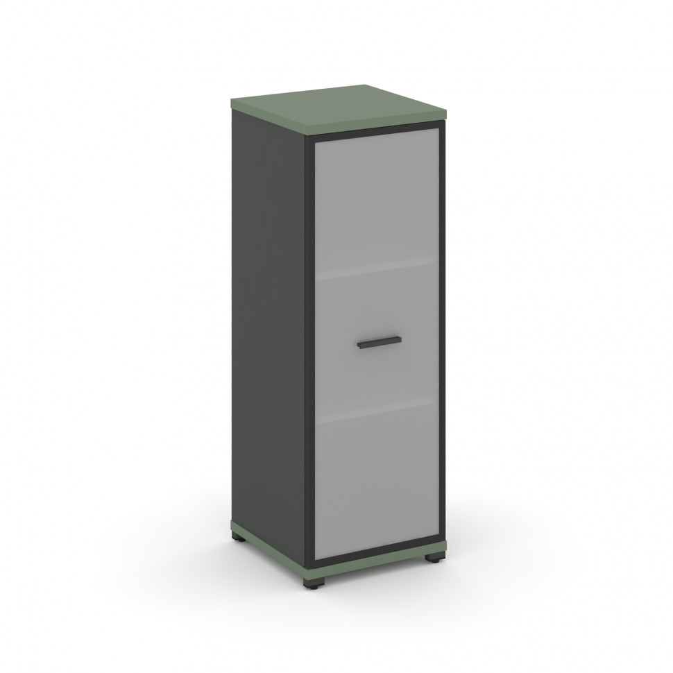 Concept Шкаф 1 узкая секция, 3 ниши CN.STU-316 RMB A Кобо/Антрацит/Металл Антрацит/Сатин 420*420*118