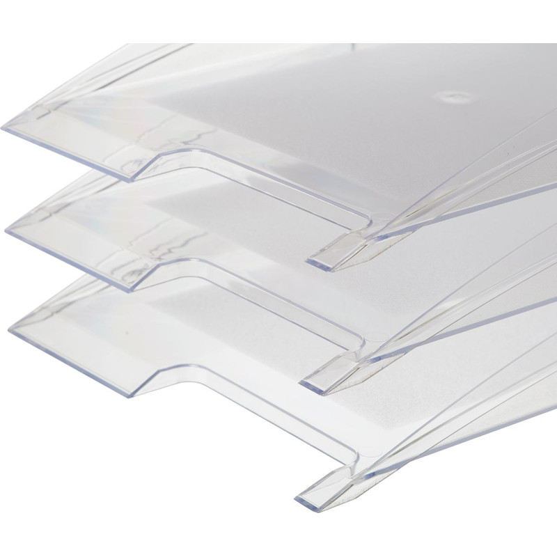 Лоток горизонтальный Attache City прозрачный