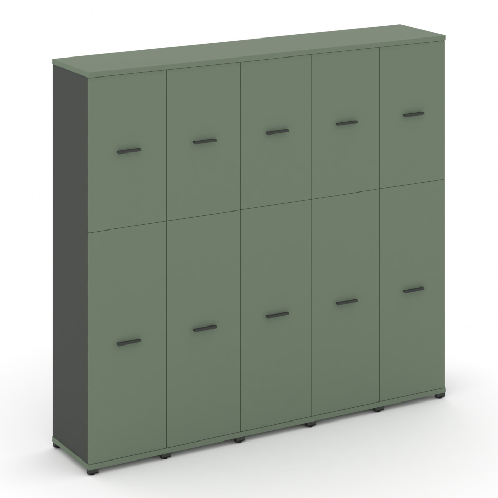 Concept Шкаф 5 узких секций, 5 ниш CN.STU-555 A Кобо/Антрацит/Металл Антрацит 2084*420*1922 Concept Шкаф 5 узких секций, 5 ниш CN.STU-555 A Кобо/Антрацит/Металл Антрацит 2084*420*1922