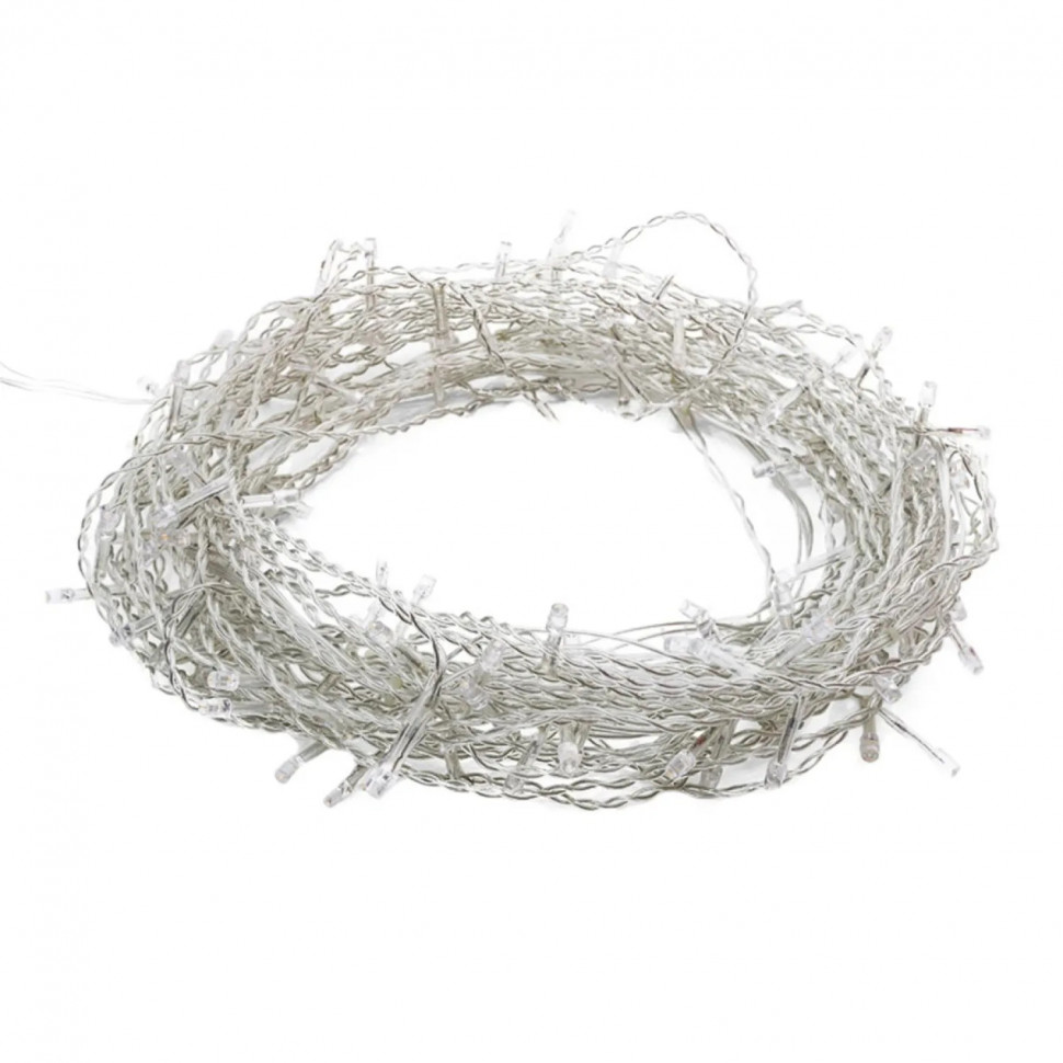 Гирлянда светодиодная Дождь 1,5x1,5 м, 144 LED, мерцание, белый,  235-035
