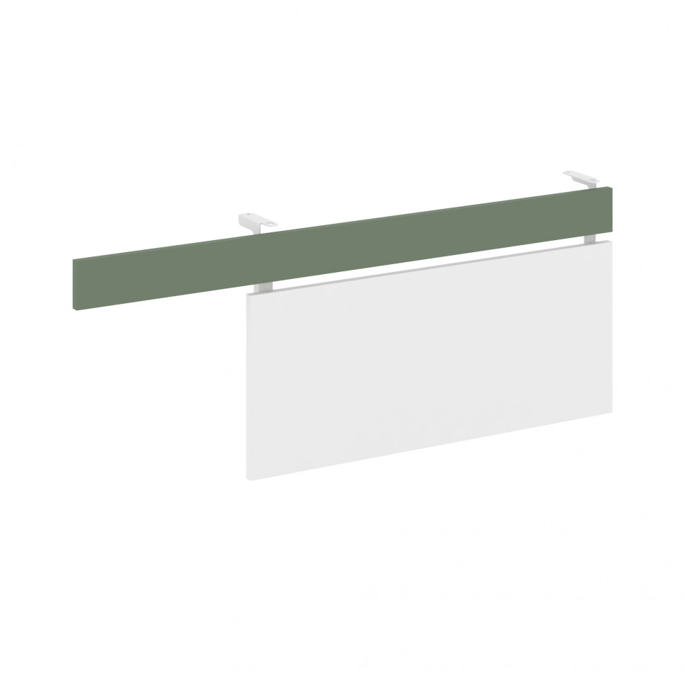 Concept Царга стола с опорной тумбой CN.CST-004 Кобо/Белый Бриллиант/Металл Белый 1430*18*458