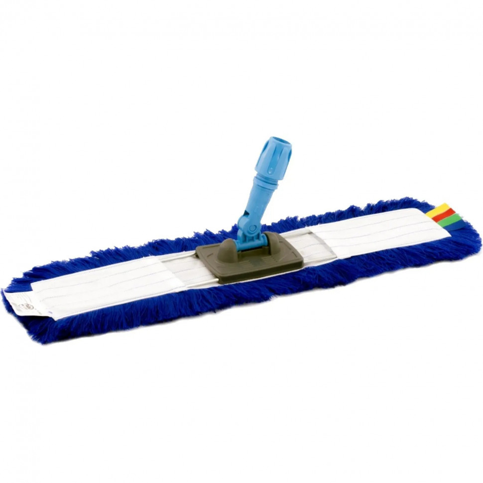 Держатель МОПа рамочный 100х10см т.серый/синий NT184