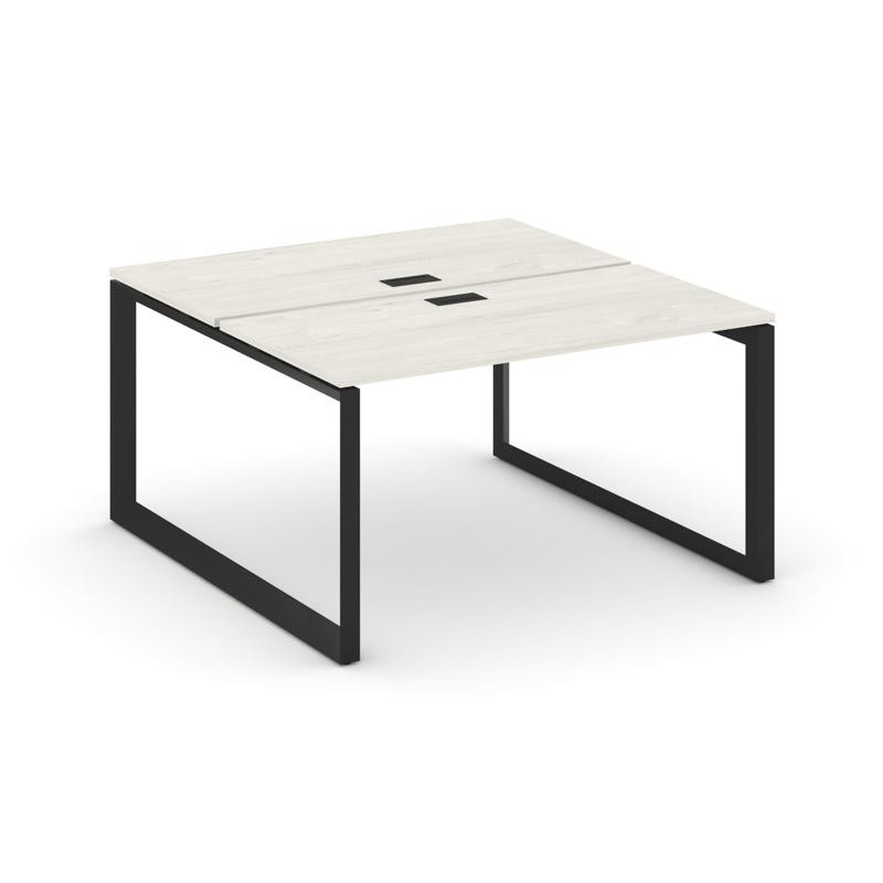 Style Project Рабочая станция двухсторонняя SN-59O.DRS-023 Дуб Наварра/Металл Черный/Черный Заглушка