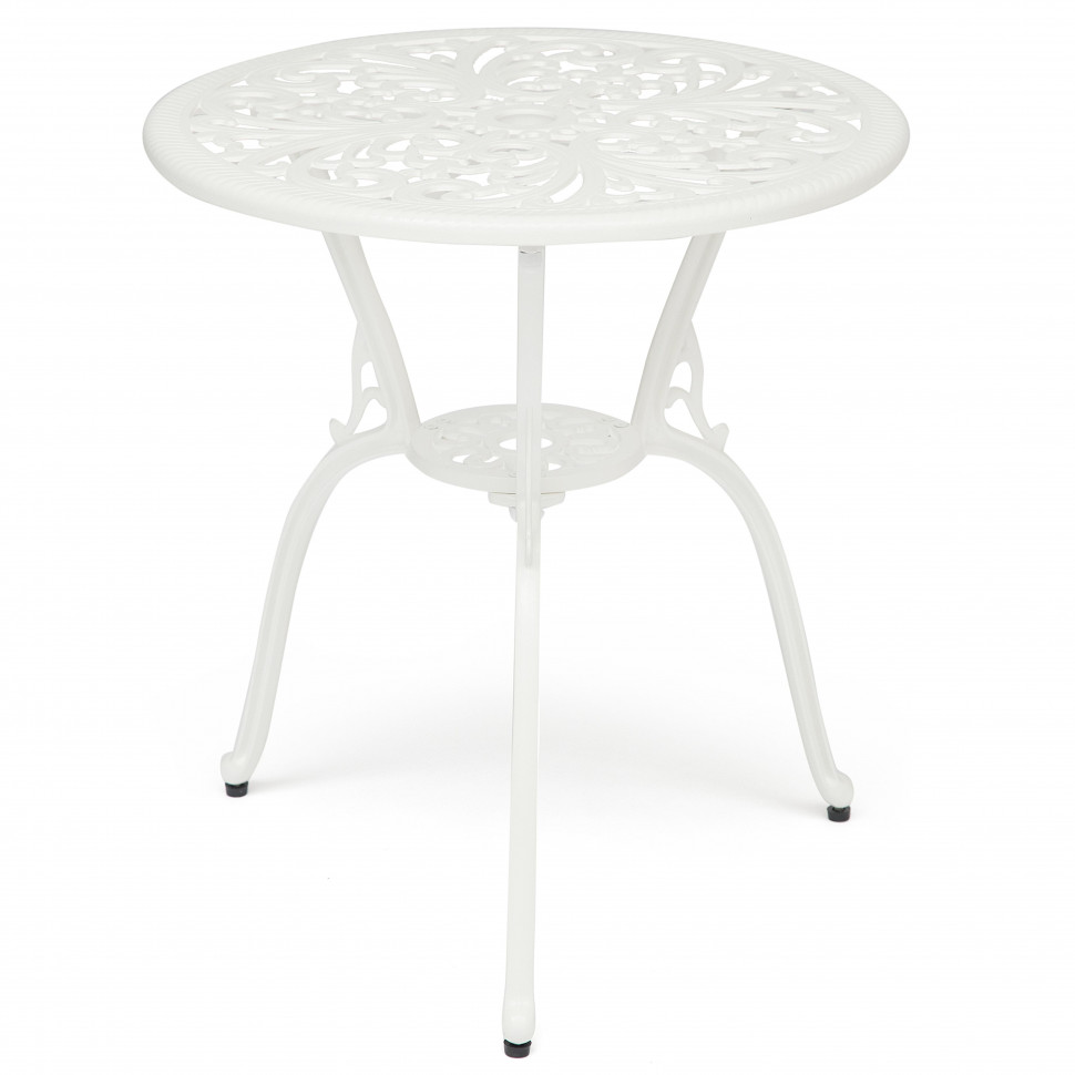 Комплект Secret De Maison Romance (стол +2 стула) алюминиевый сплав, D60/H67, 53х41х89см, butter white