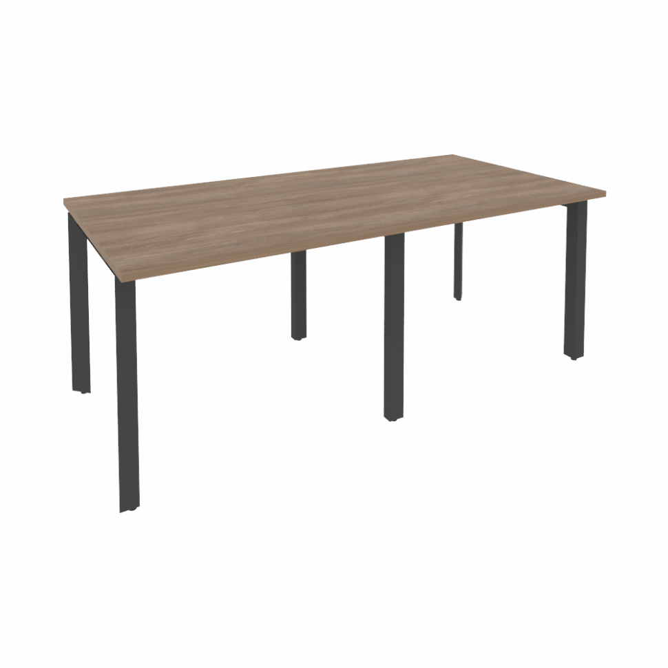 Onix Стол переговорный O.MP-PRG-2.1 Дуб Аризона/Металл Антрацит 1960*980*750