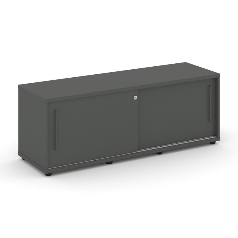 Rift Тумба опорная/приставная RF.TOPD-021 Антрацит/Черный Ручки 1232*450*523