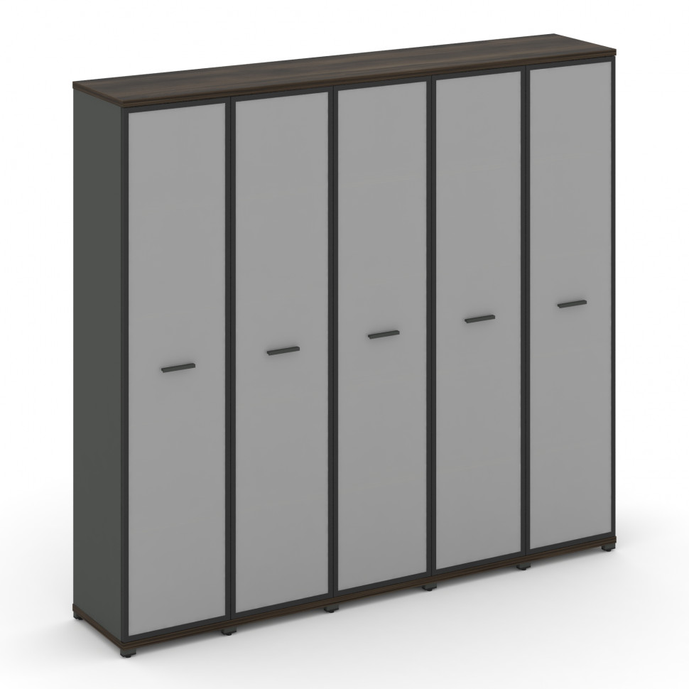 Concept Шкаф 5 узких секций, 5 ниш CN.STU-558 RMB A Дуб Мали/Антрацит/Металл Антрацит/Сатин 2084*420 Concept Шкаф 5 узких секций, 5 ниш CN.STU-558 RMB A Дуб Мали/Антрацит/Металл Антрацит/Сатин 2084*420