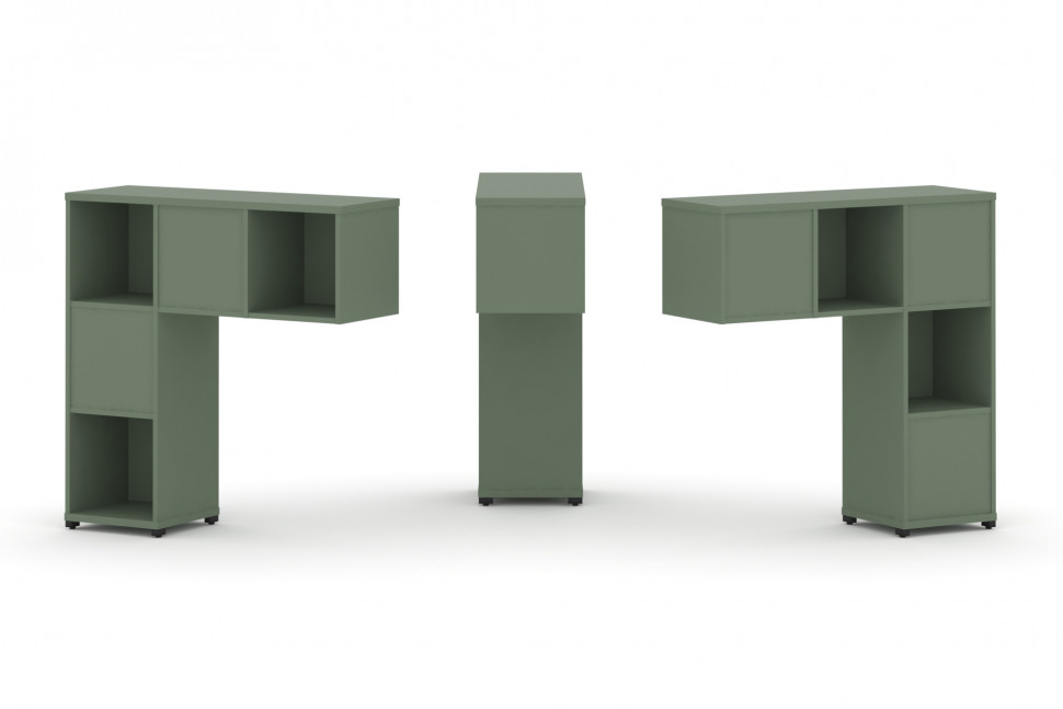 Concept Надставка низкая CN.DNN-001 Кобо/Металл Черный 1099*365*1130