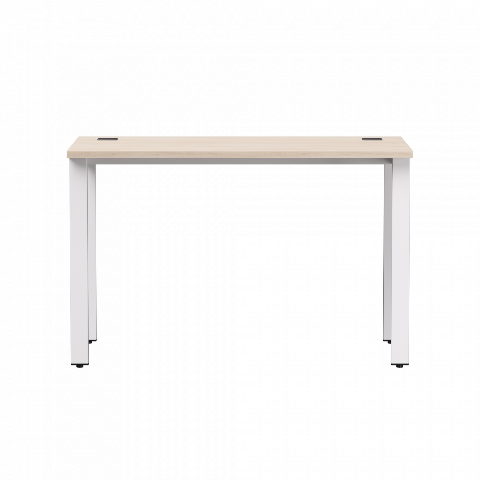 Стол прямой Everprof EVO (ЭВО) на металлокаркасе 1180х670х755 мм Дуб Соната/Белый