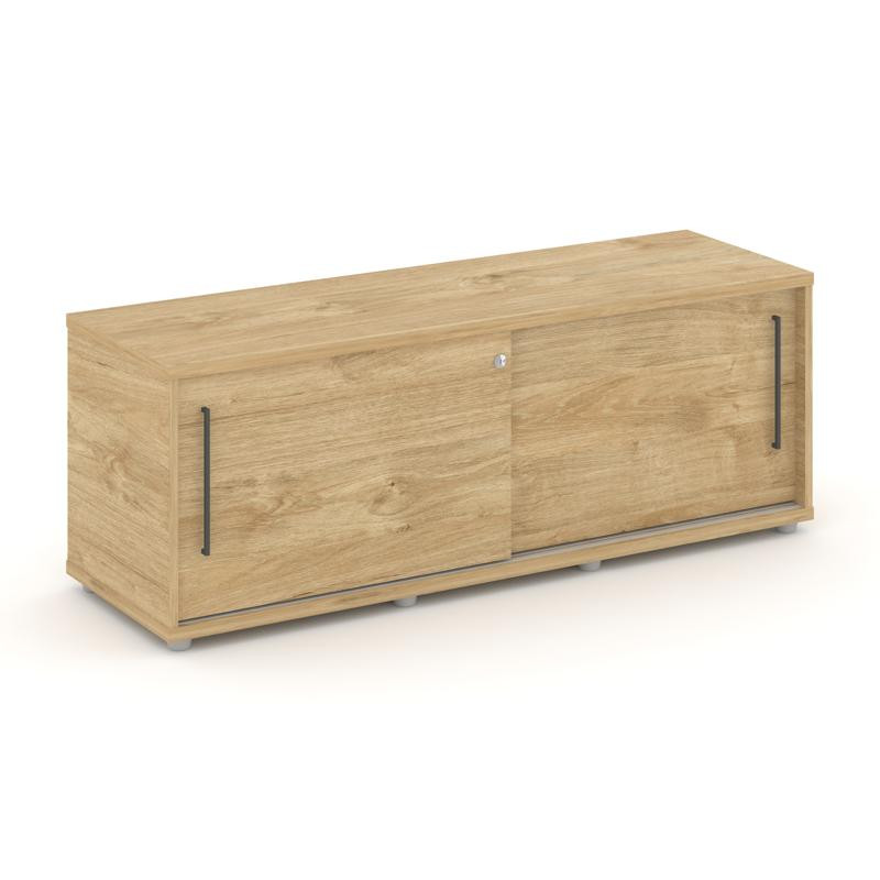 Rift Тумба опорная/приставная RF.TOPD-022 Тиквуд Светлый/Черный Ручки 1432*450*523