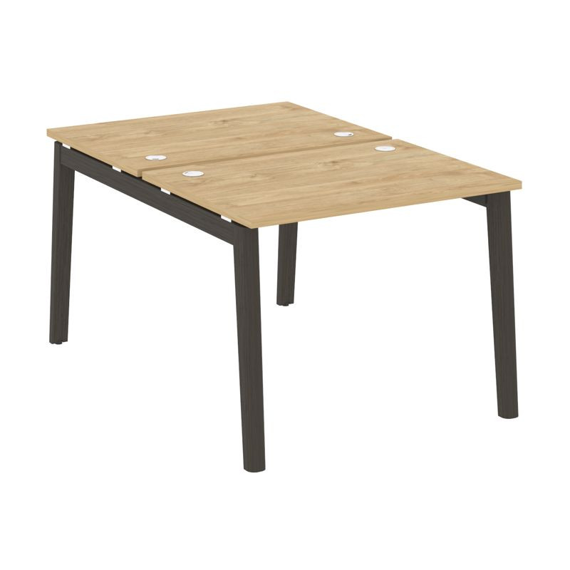 Onix Wood Рабочая станция OW.D.RS-2.1.7 Тиквуд Светлый/Дуб Темный/Металл Антрацит 980*1475*750