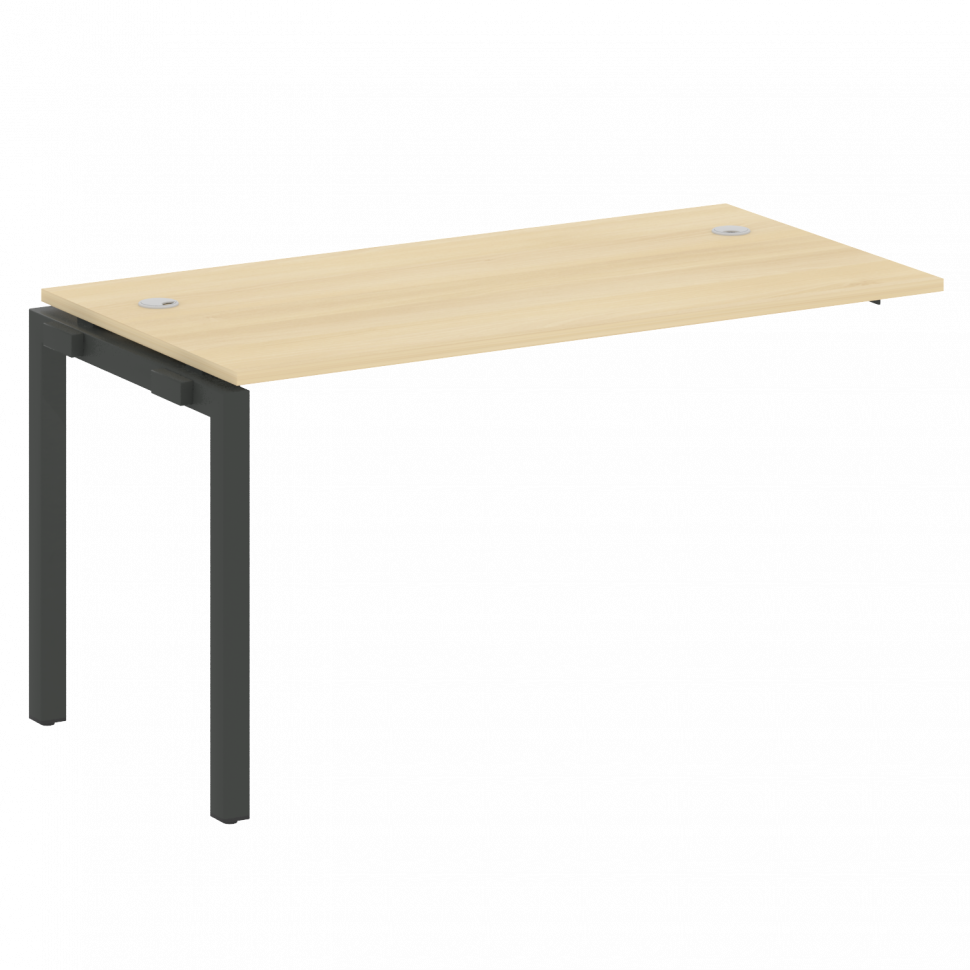 Metal System Quattro Проходной элемент рабочей станции на П-образном м/к 50БП.ПРС-СП-1.3 Акация Лорк