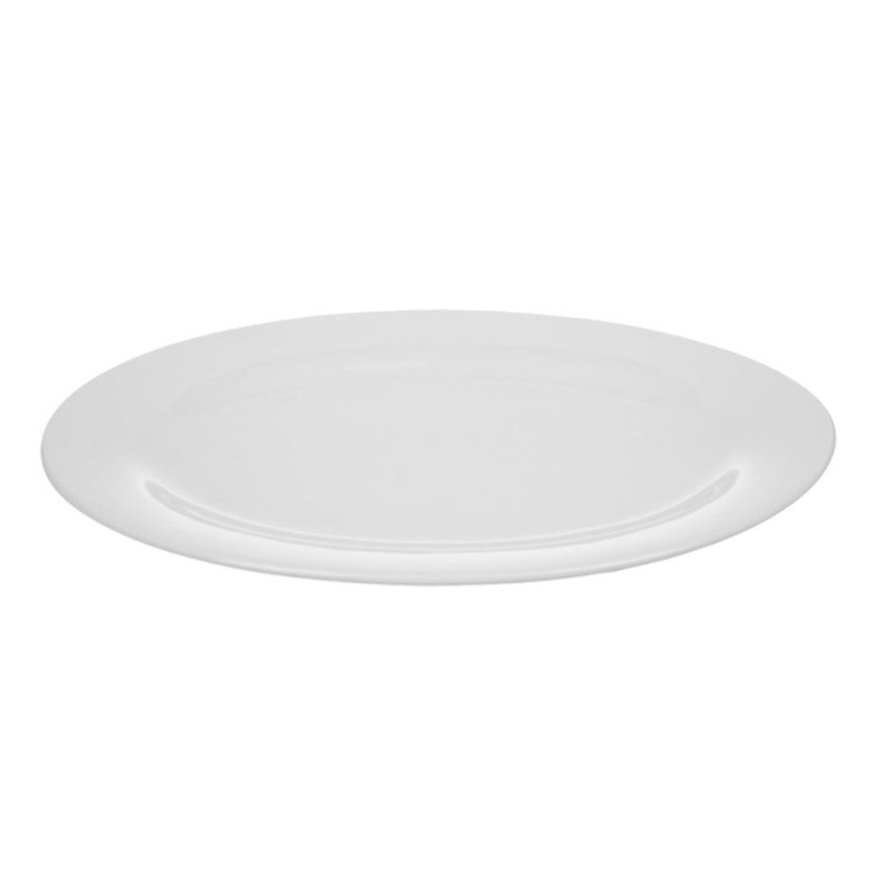 Блюдо овальное Chan Wave Classic, фарфор, белое, 300мм, фк0128 Блюдо овальное Chan Wave Classic, фарфор, белое, 300мм, фк0128