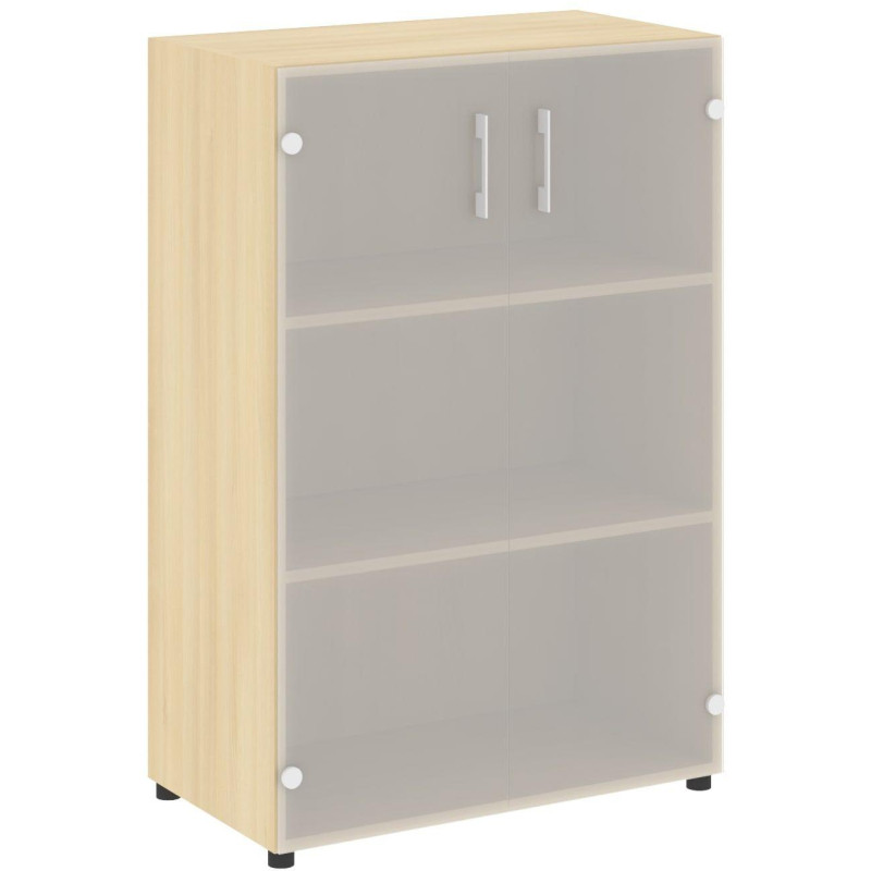 Шкаф KYN_0MX YALTA стекл. LT-ST 2.4 акация лорка В1217