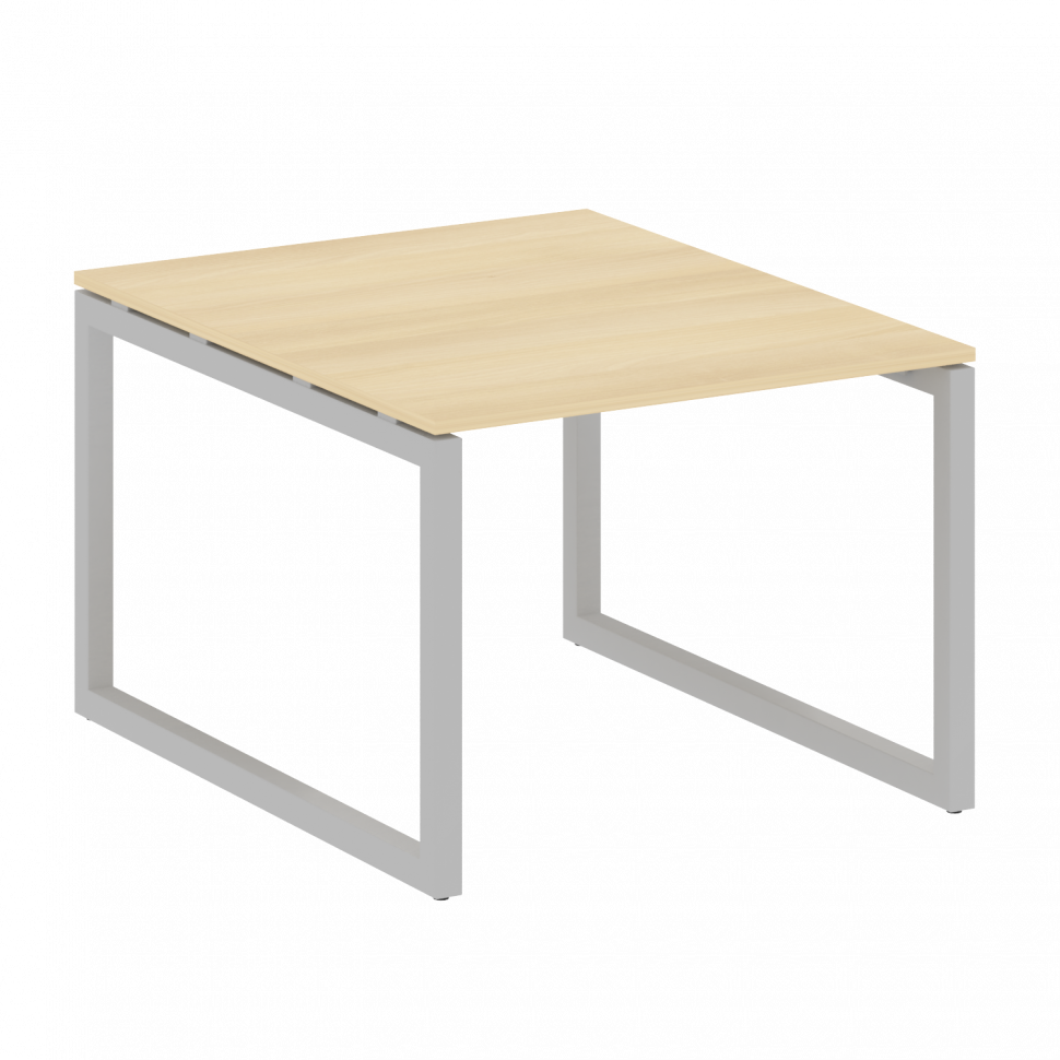 Metal System Quattro Переговорный стол (1 столешница) на О-образном м/к 50БО.ПРГ-1.1 Акация Лорка/Ме