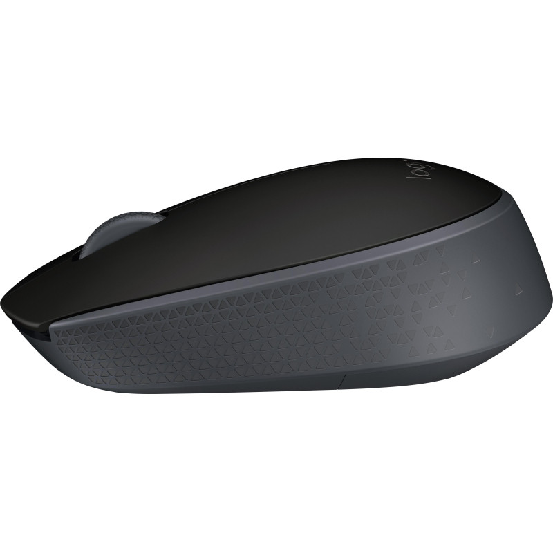 Мышь компьютерная Logitech M171 черная/беспроводная (910-004643/910-004424)