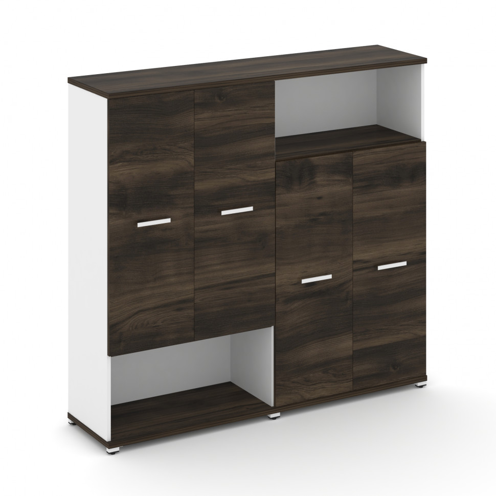 Concept Набор №422.S CN.STSN-422 W Дуб Мали/Белый Бриллиант/Металл Белый 1668*420*1554