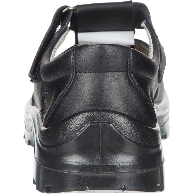 Полуботинки (сандалии)  АЛМИ(арт. 80302-011600) с КП, черные, р.40