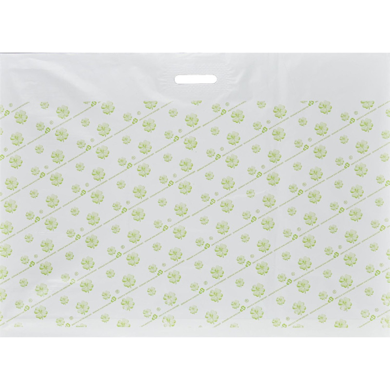 Пакет с вырубной ручкой 60x80 см, 70 мкм, с рисунком, 20 шт/уп.