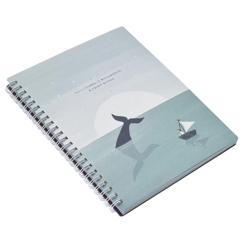 Тетрадь общая А5 120л.клетка,спир,Be Smart,Soul,N3684