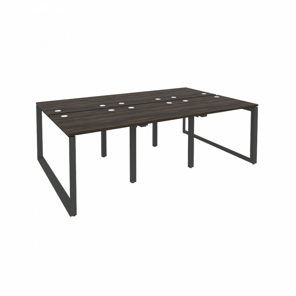 Onix Рабочая станция на О-образном м/к O.MO-D.RS-6.0.7 Дуб Мали/Металл Антрацит 2340*1475*750 Onix Рабочая станция на О-образном м/к O.MO-D.RS-6.0.7 Дуб Мали/Металл Антрацит 2340*1475*750