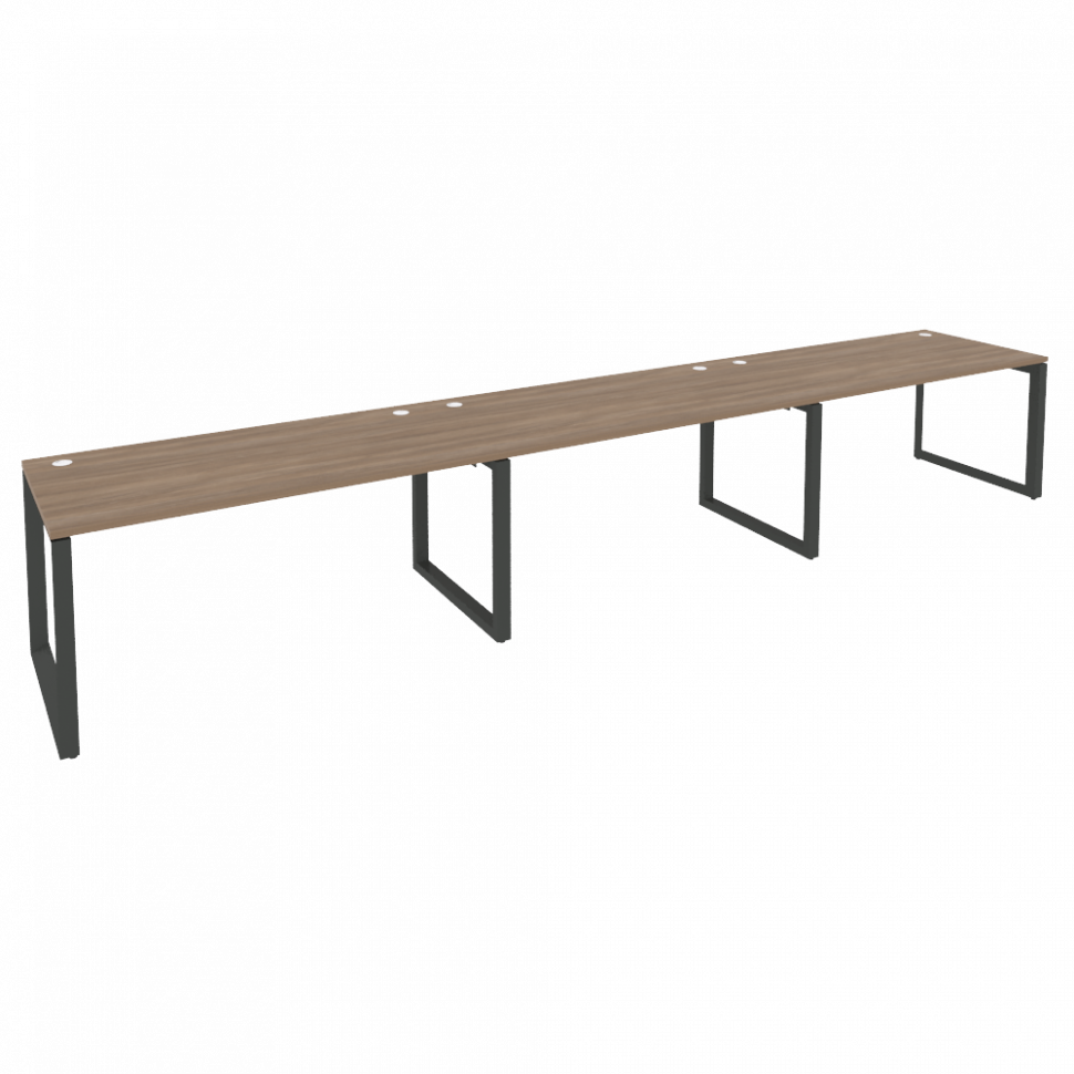 Onix Рабочая станция на О-образном м/к O.MO-RS-3.4.8 Дуб Аризона/Металл Антрацит 4740*800*750