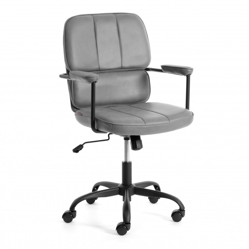 Кресло Альфа/Alpha иск. замша, Grey (Cерый)