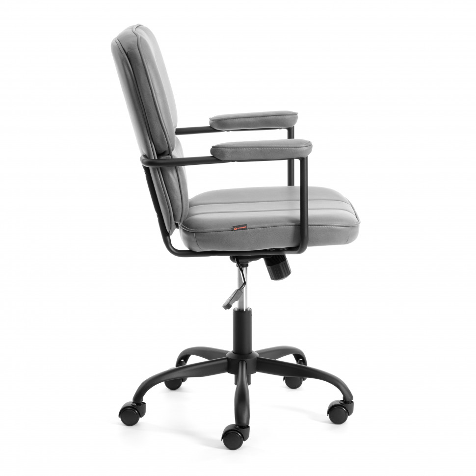 Кресло Альфа/Alpha иск. замша, Grey (Cерый)