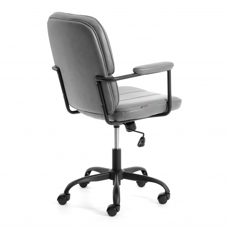 Кресло Альфа/Alpha иск. замша, Grey (Cерый)