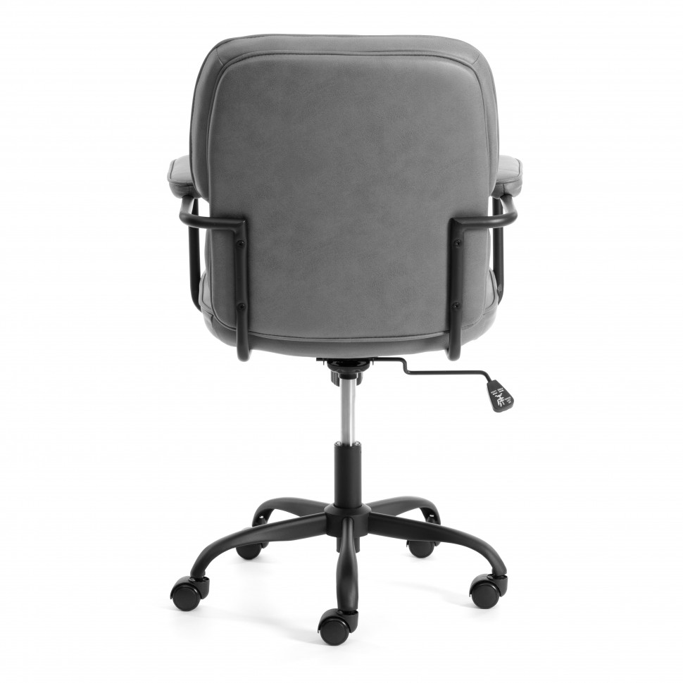 Кресло Альфа/Alpha иск. замша, Grey (Cерый)