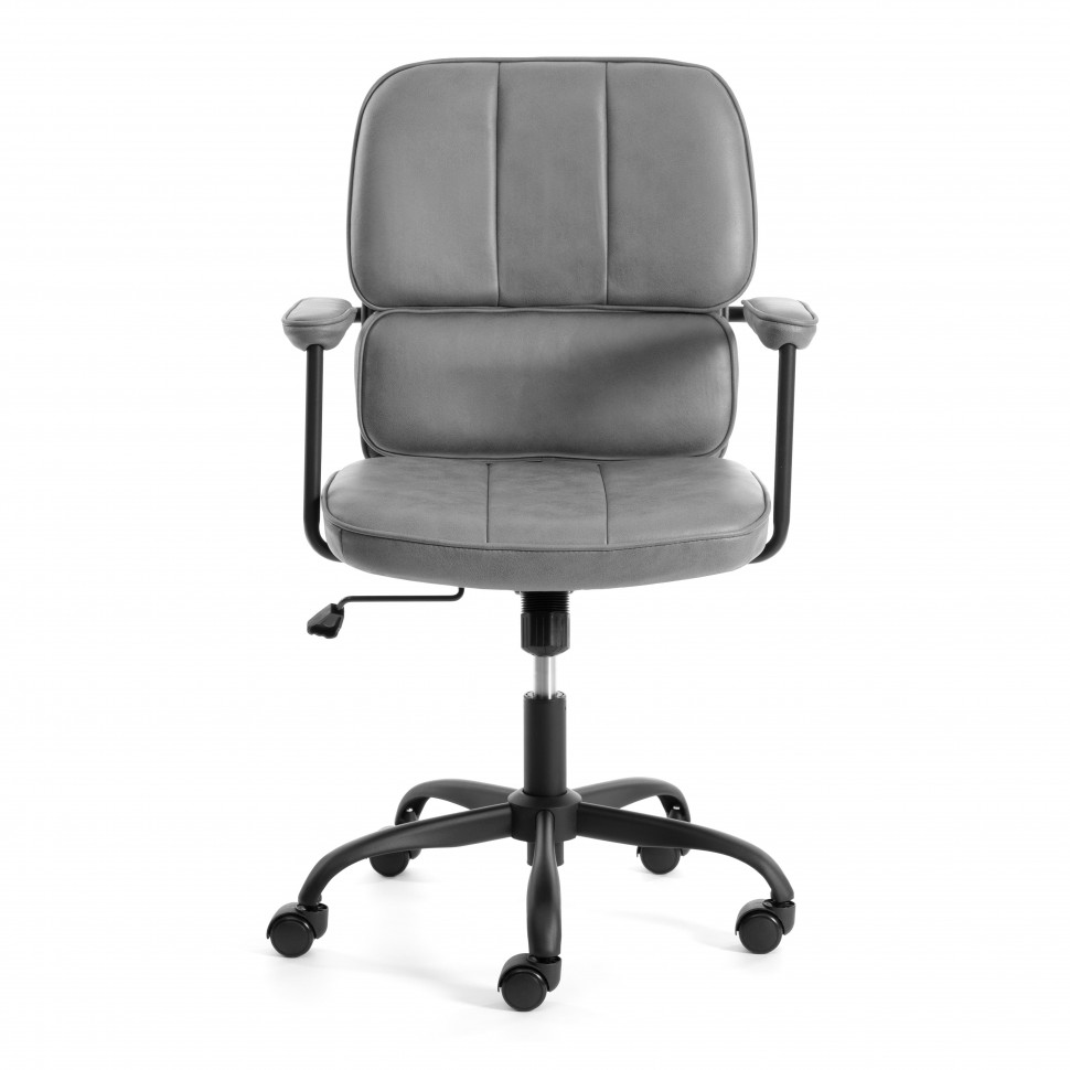 Кресло Альфа/Alpha иск. замша, Grey (Cерый)