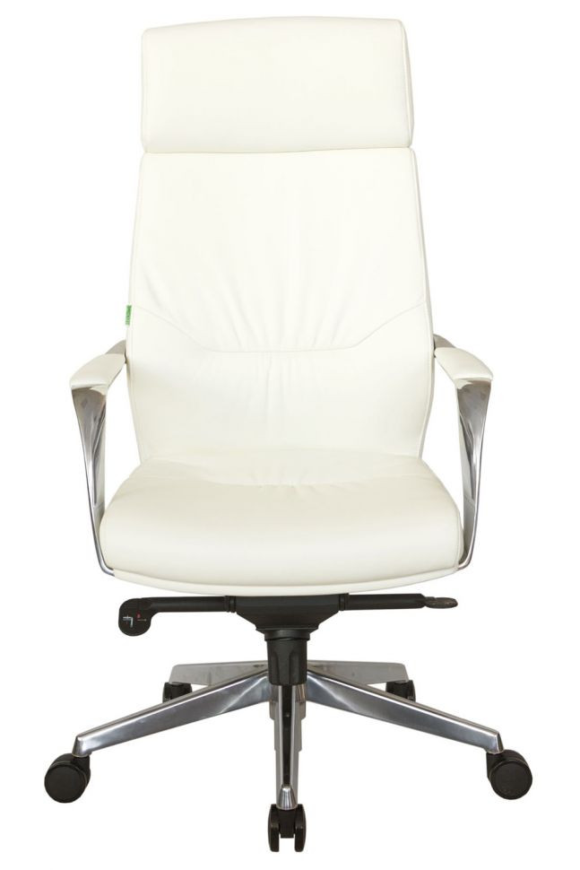 Кресло Alvaro A1815 Белый (6207) натуральная кожа