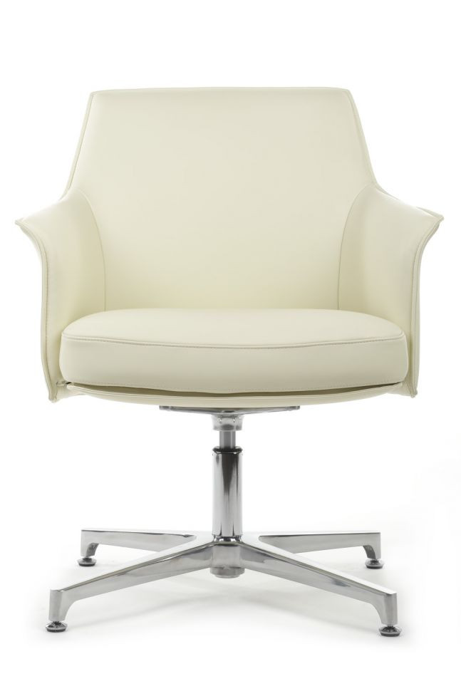 Кресло Rosso-ST С1918 Кремово-белый (3A MND1221) натуральная кожа 68*68*85