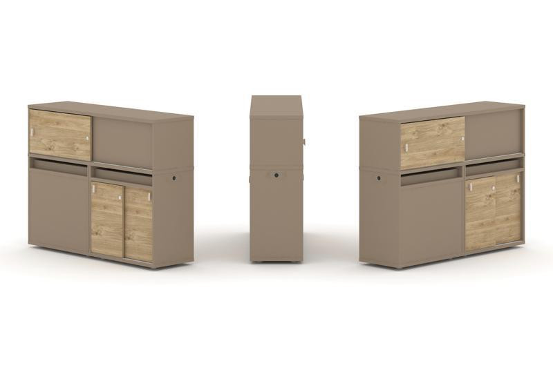 Estetica Набор №22. Тумба двойная+низкая надставка ES.NB.2N-22 Латте/Тиквуд Светлый 1500*410*1135 Estetica Набор №22. Тумба двойная+низкая надставка ES.NB.2N-22 Латте/Тиквуд Светлый 1500*410*1135