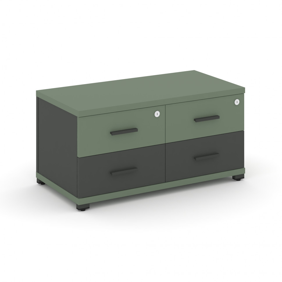 Concept Тумба приставная широкая 4 ящ. CN.TSP-001 A Кобо/Антрацит/Металл Антрацит 836*420*416 Concept Тумба приставная широкая 4 ящ. CN.TSP-001 A Кобо/Антрацит/Металл Антрацит 836*420*416