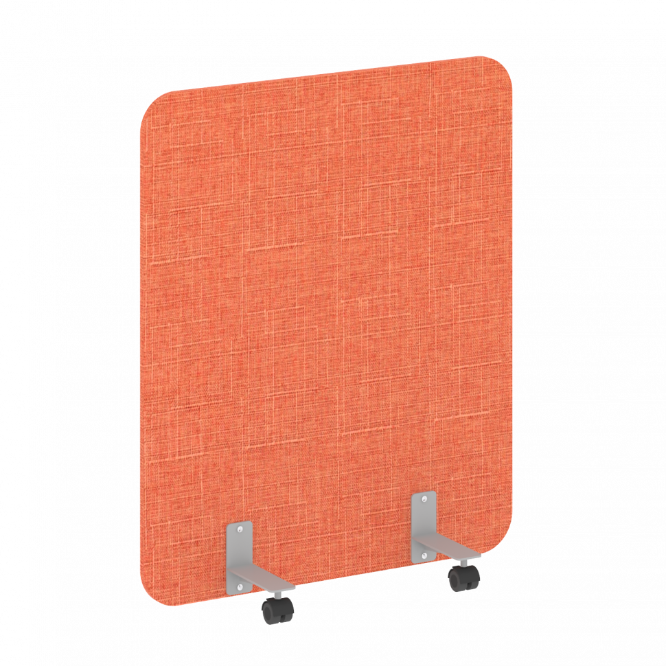 R-line soft Перегородка на металлических опорах, на роликах AP.R-100-120 Romeo 08/Металл Серый 1000*