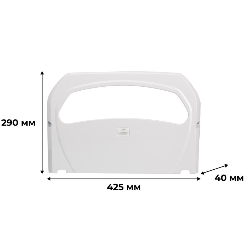 Диспенсер для покрытий на унитаз Luscan Professional белый