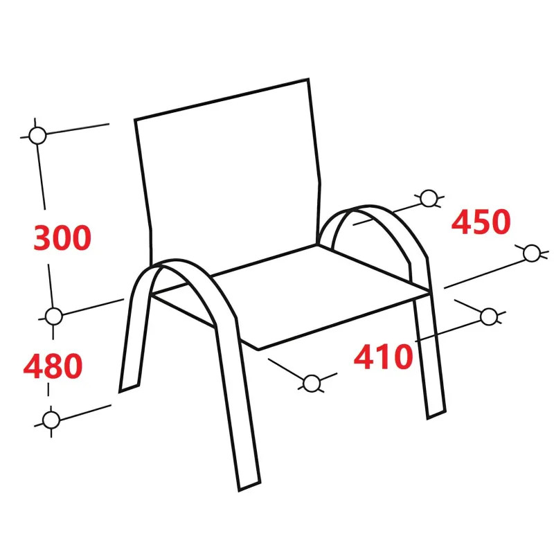 Стул BN_TQ_Стул Echair-803 VP к/з черный,без подл., хром