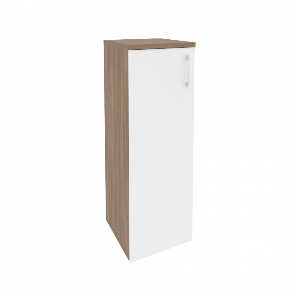 Onix Шкаф средний узкий левый O.SU-2.3 (L) Дуб Аризона/Белый Бриллиант 400*420*1207
