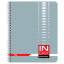 Тетрадь А5, 96 л., BRAUBERG, гребень, клетка, обложка картон, "INDAY", 400526