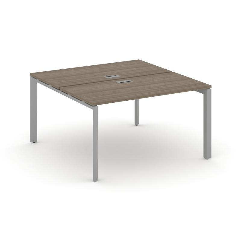 Style Project Рабочая станция двухсторонняя SN-59P.DRS-014 Вяз Благородный/Металл Серый/Серебро Загл