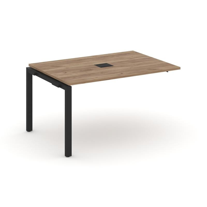 Style Project Проходной наб. элем. перег. стола SN-59P.NSPRG-004 Дуб Табак/Металл Черный 1580*980*75