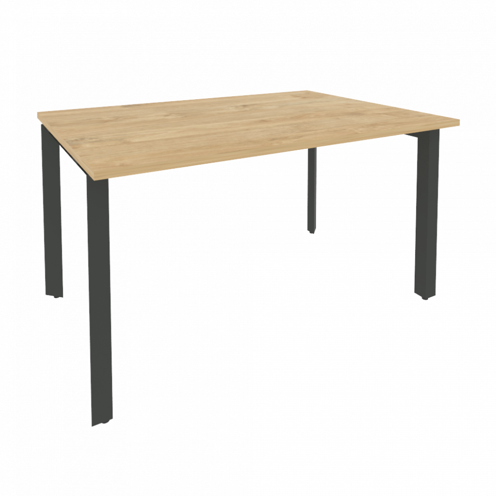 Onix Стол переговорный O.MP-PRG-1.3 Тиквуд Светлый/Металл Антрацит 1380*980*750 Onix Стол переговорный O.MP-PRG-1.3 Тиквуд Светлый/Металл Антрацит 1380*980*750