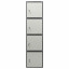 Шкаф металлический для документов AIKO "SL-185/4" ГРАФИТ, 1800х460х340 мм, 37 кг, S10799182502