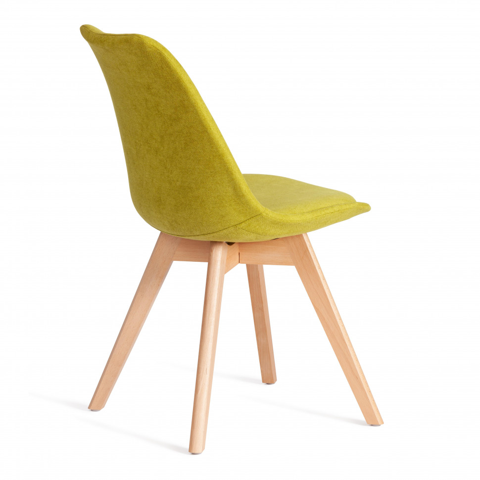 Стул TULIP SOFT (mod. 053V) дерево/пластик/ткань, 49,5 x 54,5 x 84 см, Светло-зеленый (Light green) LY1701-8